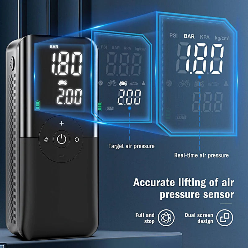 Portable Digital Air Compressor Tire Inflator