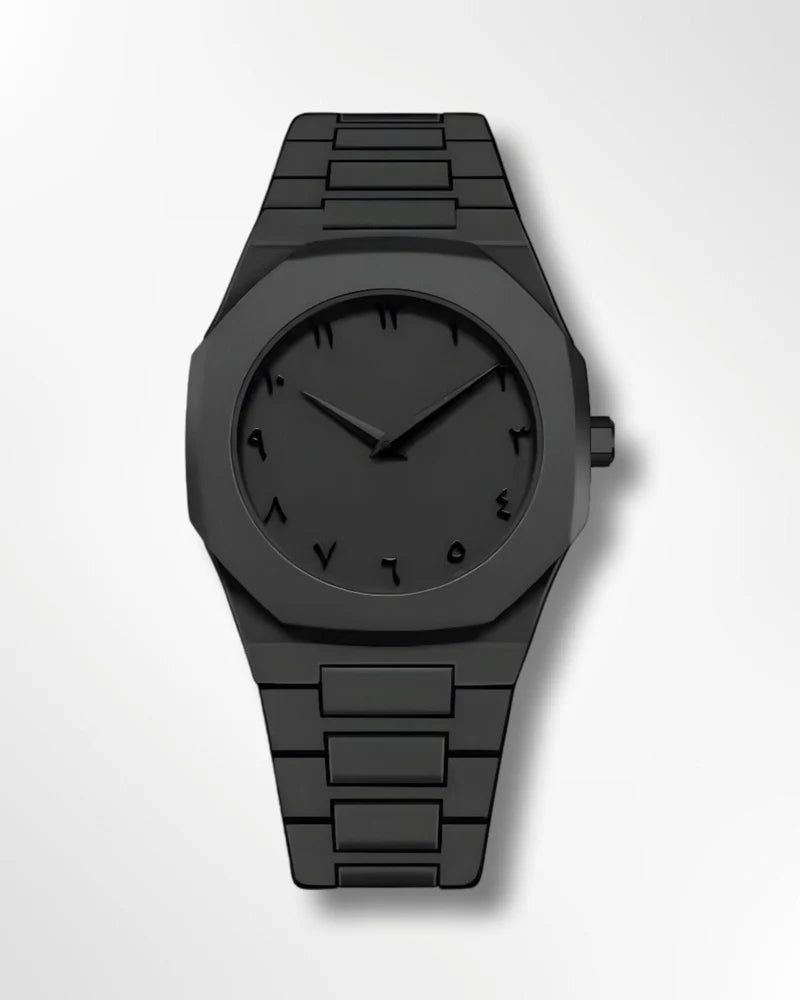 Stainless Steel Arabic Watch