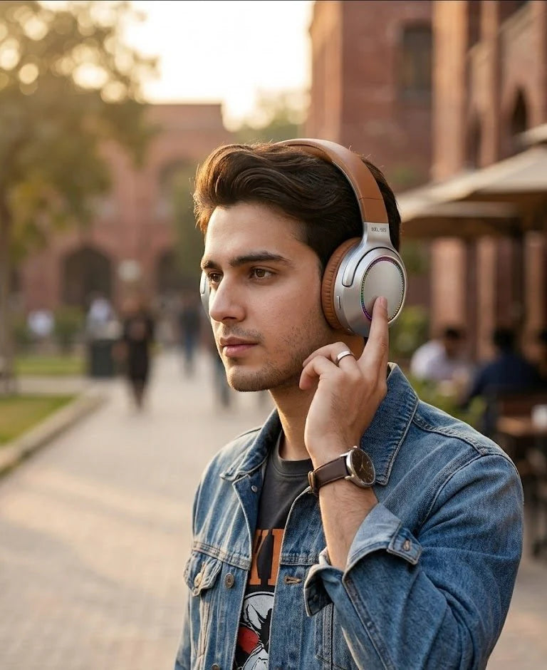 سماعات رأس لاسلكية فوق الأذن